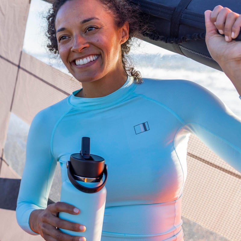 Hydro Flask Wide Flex Straw Cap Oat 24 Oz - Image 4