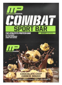 Combat Sport Bar™ Chocolate Chip Cookie Dough 12 Bars 2.01 oz (57 g) Each - pzsku/Z127F144285C02FCE90D0Z/45/_/1740571548/a11fbfb2-a470-4068-853d-187df5f27211