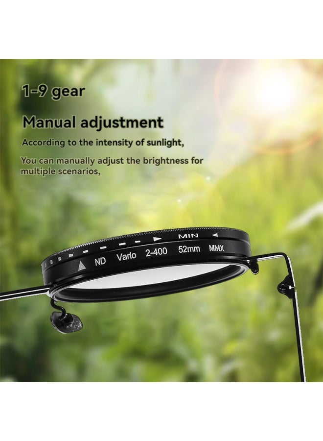 BlueFire Adjustable Polarized Sunglasses with ND Filter Lenses, Multi-Level Adjustable Tint Shades, Handcrafted Round Retro Design, UV400 Protection, Anti-Blue Light Glasses, High Definition Vision Eyewear for Men and Women, Stylish Adjustable Comfort Glasses for Outdoor, Travel, Driving, Sports, Photography, Casual & Professional Use - Image 4