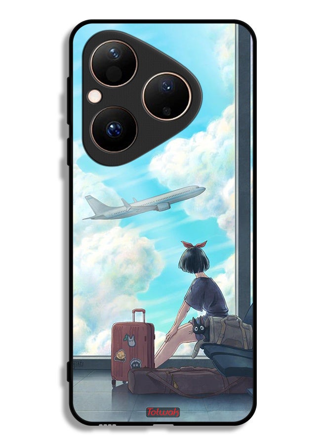 Tolwak Huawei Pura 80 Protective Case Cover Travel Art - Image 1