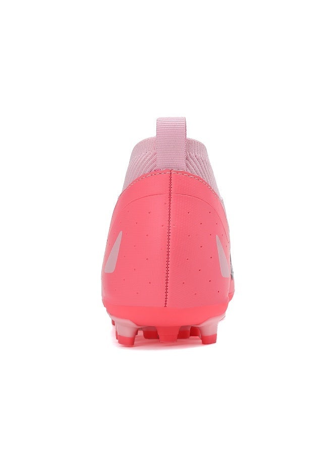 SKY WING Unisex Soccer Cleats Lightweight Lacing System FG Sole Multi-Color face Men And Women Football Shoes with Ankle Support for Beginners to Advanced Players - Image 4