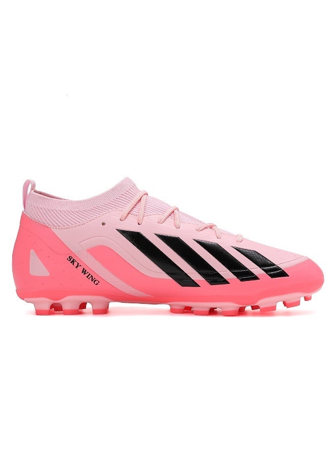 SKY WING Unisex Soccer Cleats Lightweight Lacing System FG Sole Multi-Color face Men And Women Football Shoes with Ankle Support for Beginners to Advanced Players - Image 3