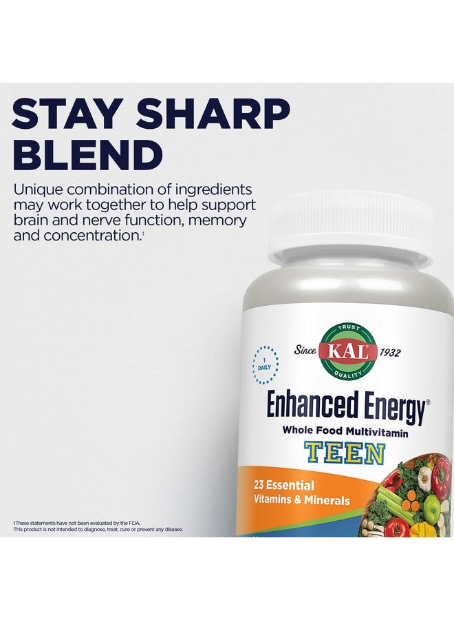 Kal Enhanced Energy for Teens Tablets, 60 Count - Image 5