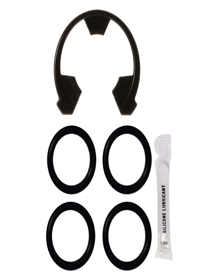 Soft Water Supply 7116713 Clip (1) with Replacement O-rings (4) and Silicone O-ring Lubricant - (O-Rings - 7170288, WS03X10025 or 4 pack 7337571) and (Clip - 7116713 or WS60X10004) - Image 2