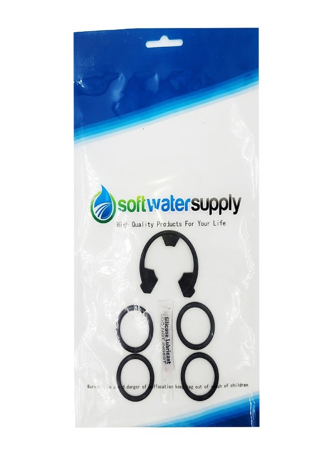 Soft Water Supply 7116713 Clip (1) with Replacement O-rings (4) and Silicone O-ring Lubricant - (O-Rings - 7170288, WS03X10025 or 4 pack 7337571) and (Clip - 7116713 or WS60X10004) - Image 4