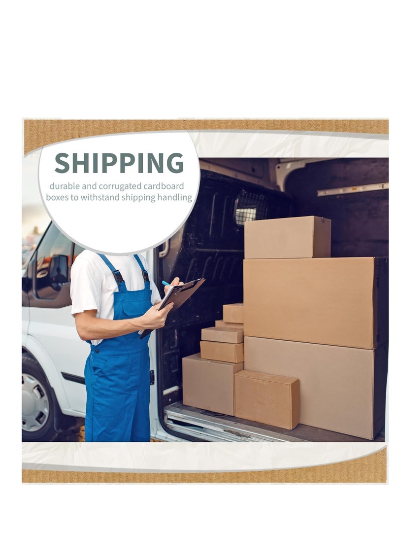 Generic 5 PLY Cardboard Box (70x50x40 CM) For Shipping, Packing, Moving, Storage Box for Home or Business, Strong (5pcs)  - Image 2