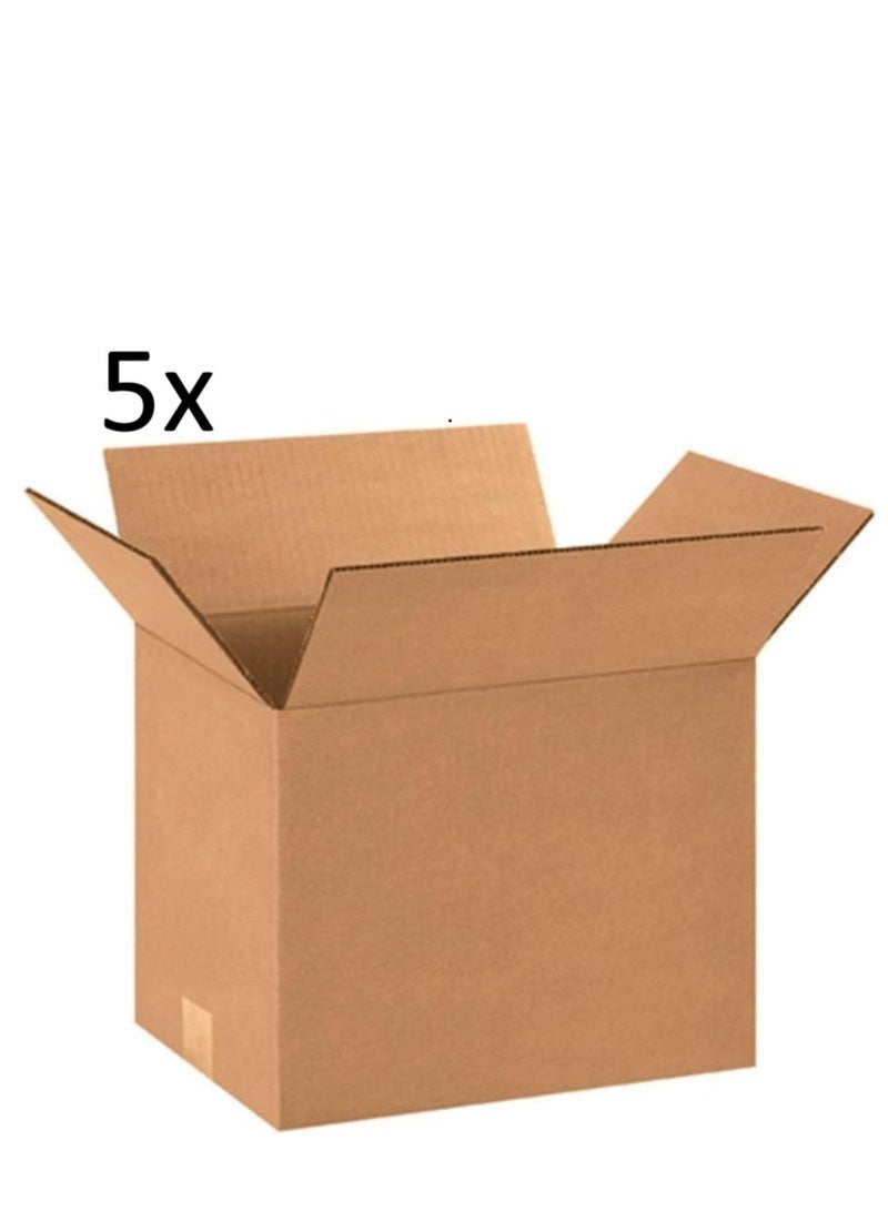 Generic 5 PLY Cardboard Box (70x50x40 CM) For Shipping, Packing, Moving, Storage Box for Home or Business, Strong (5pcs)  - Image 3