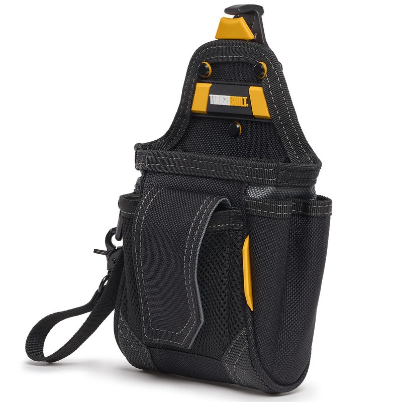 ToughBuilt ClipTech Series â€“ Warehouse Pouch, Heavy-Duty Tool Supply Pouch ClipTech Hub, Reinforced 1680D Fabric, Multi-Pocket Organization, Durable Construction (TB-CT-32-A) - Image 4