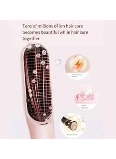 General Mini Ionic Straightening Comb – Travel-Friendly Straightener & Curler for Men/Women, Dual-Use Hair Styling Tool  - Image 3