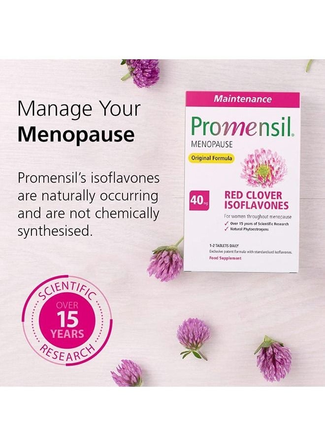 Promensil - Menopause Original Formula Tablets 40mg Red Clover Isoflavones 30'S - Image 1