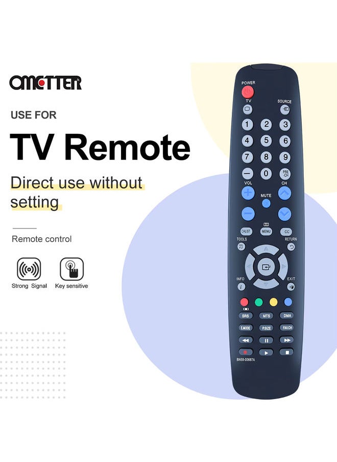 New BN59-00687A Fit for Samsung TV Remote Control LN40A450C1DXZA LN40A450 LN40A450C1 LN40A450C1D LN26A450 LN26A450C1 LN26A450C1D