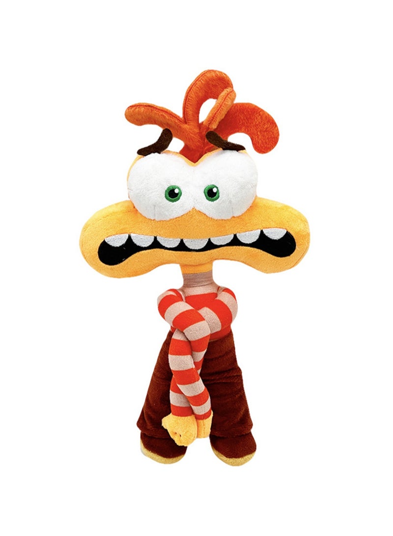 Children's Toys Inside Out Doll Plush Doll (Orange Fried Hair Wrapped Around The Hand)  - Image 1