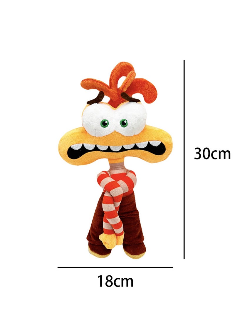 Children's Toys Inside Out Doll Plush Doll (Orange Fried Hair Wrapped Around The Hand)  - Image 2