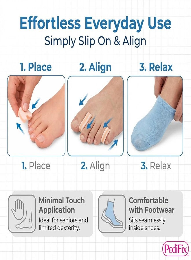 Pedifix 3-layer Toe Separators, 6-Count - Image 2