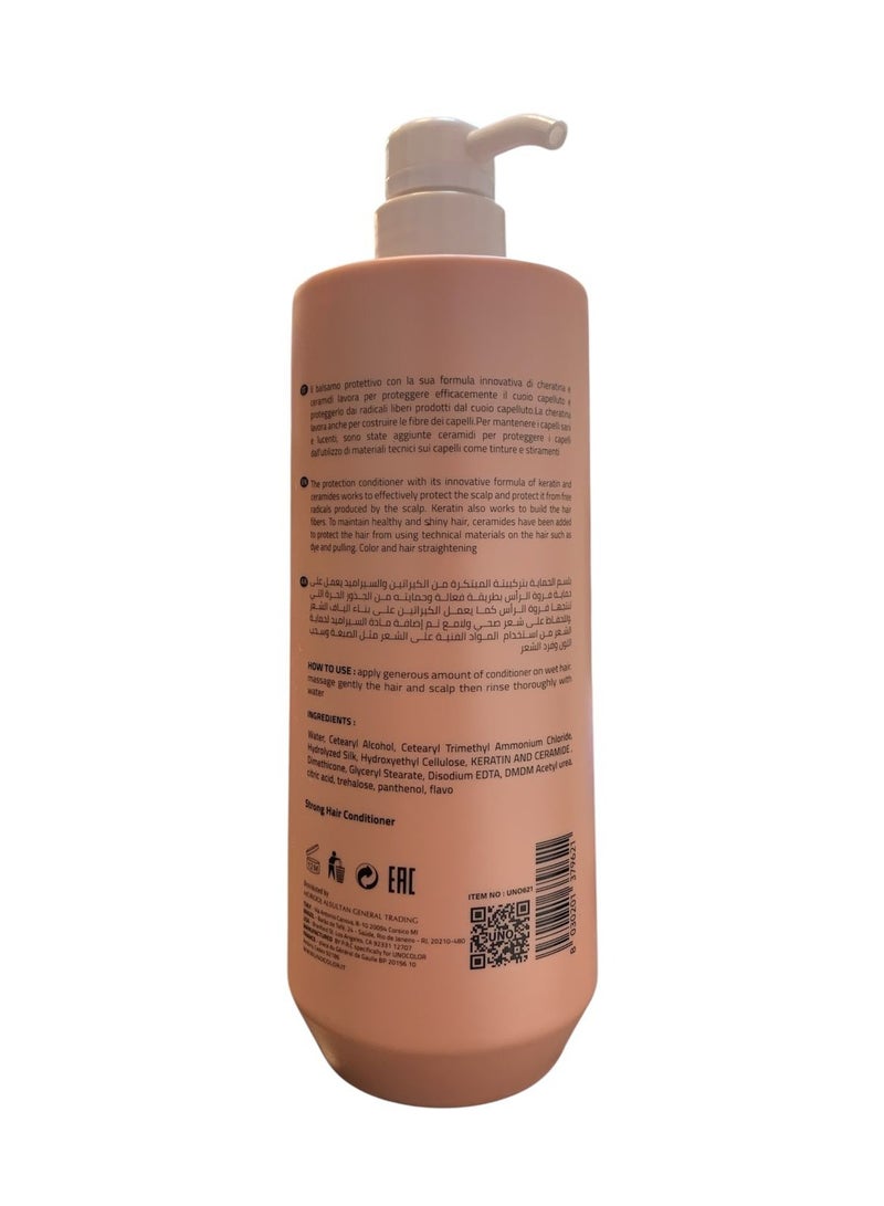 Uno Care Conditioner Keratin and Ceramid 1000ml - Image 2