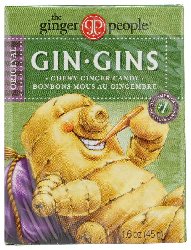 The Ginger People Ginger People Gingins Chewy Original Travel Packs, 1.6 Ounce - Image 1