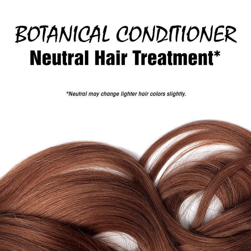 Light Mountain Henna Hair Color & Conditioner - Neutral Hair Dye for Men/Women with Conditioning Botanicals for Shiny Hair, 4 Oz - Image 2