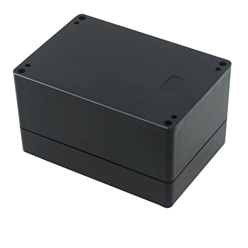 Zulkit Junction Box, Zulkit Project Box IP65 Waterproof Outdoor Box ABS Plastic Electrical Boxes Electronic Enclosure Black 6.3 x 4.3 x 3.5 inch(160 x 110 x 90 mm)(Pack of 1) - Image 3
