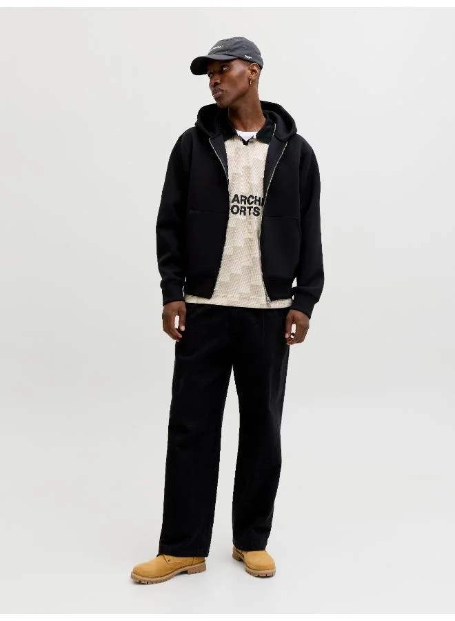 JACK & JONES Sweet Corn AOP All Over Print Crew Neck Football T-Shirt for Men | Best Price UAE