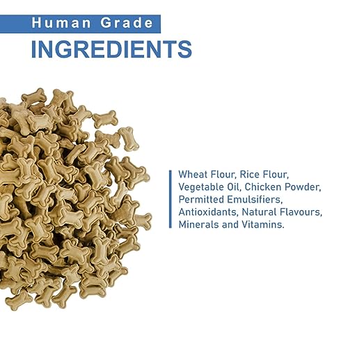Agirav Chicken Flavour Real Chicken Dog Biscuit for All Life Stages, 500GM Buy 500GM GET 500 GM Free - Image 5