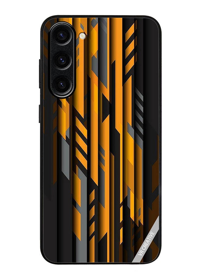 VR CREATIVE Protective Case Cover For Samsung Galaxy S23 Abstract Design Multicolour - Image 1