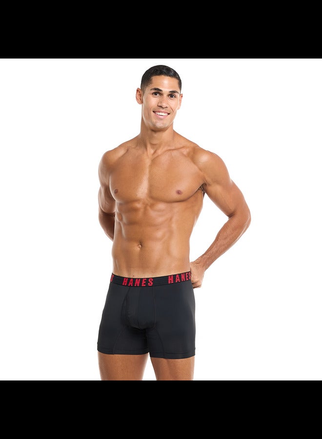 Hanes MNSTU3 Trunk Mens Hanes P3 MRL Moves Nylon Spandex  - Image 1