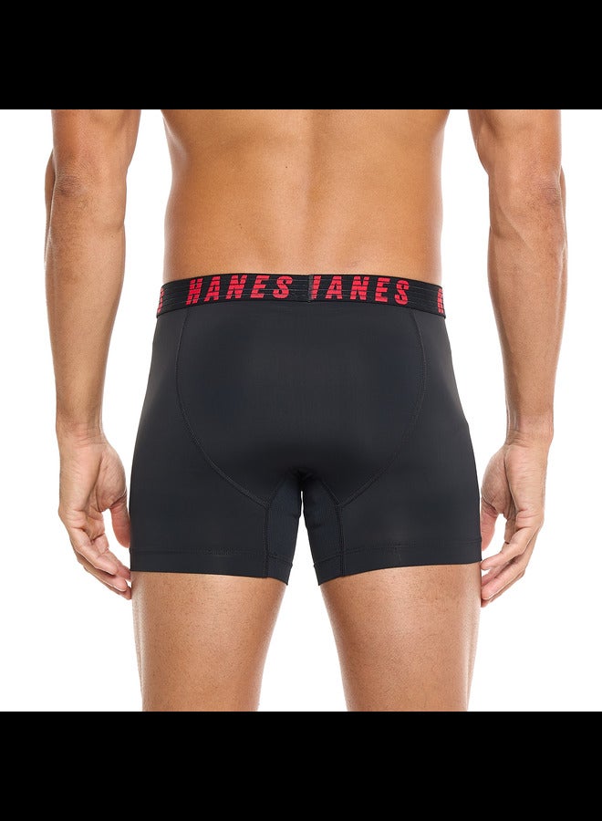 Hanes MNSTU3 Trunk Mens Hanes P3 MRL Moves Nylon Spandex  - Image 3