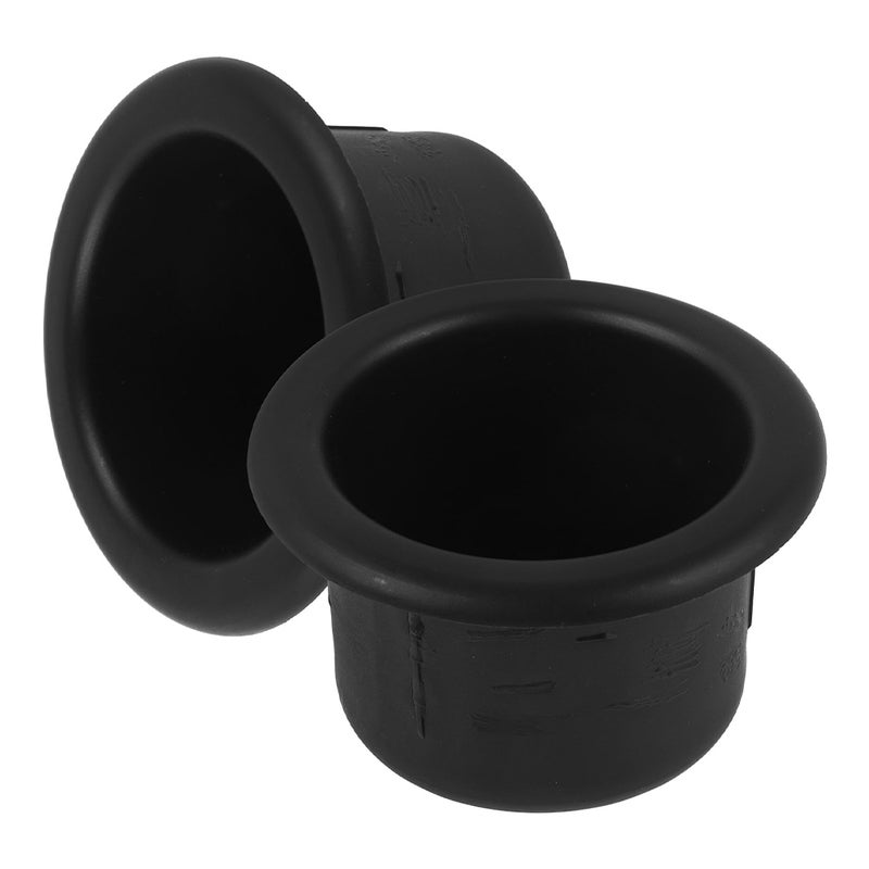 4 PCS Cup Holder Insert Recliner Handles Replacement ABS Drink Can Holder for RV Boat Sofa Couch Recliner Truck Car Table Black - Image 4