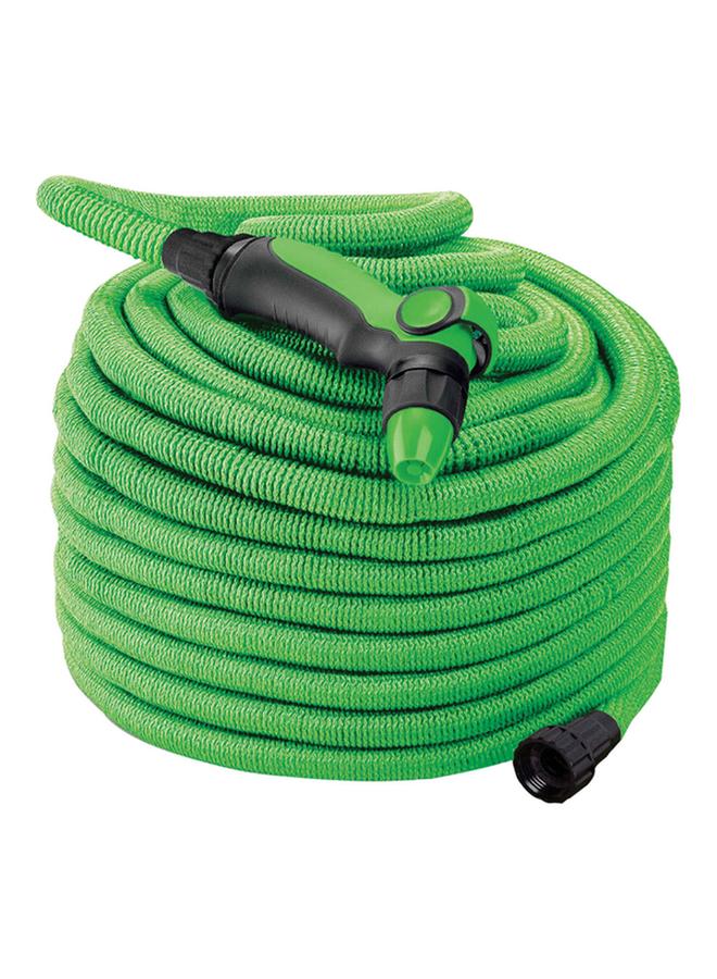 Serene Kink-proof Expandable Hose with Nozzle and Connector Green 1/2Inch x 100ft - Image 2