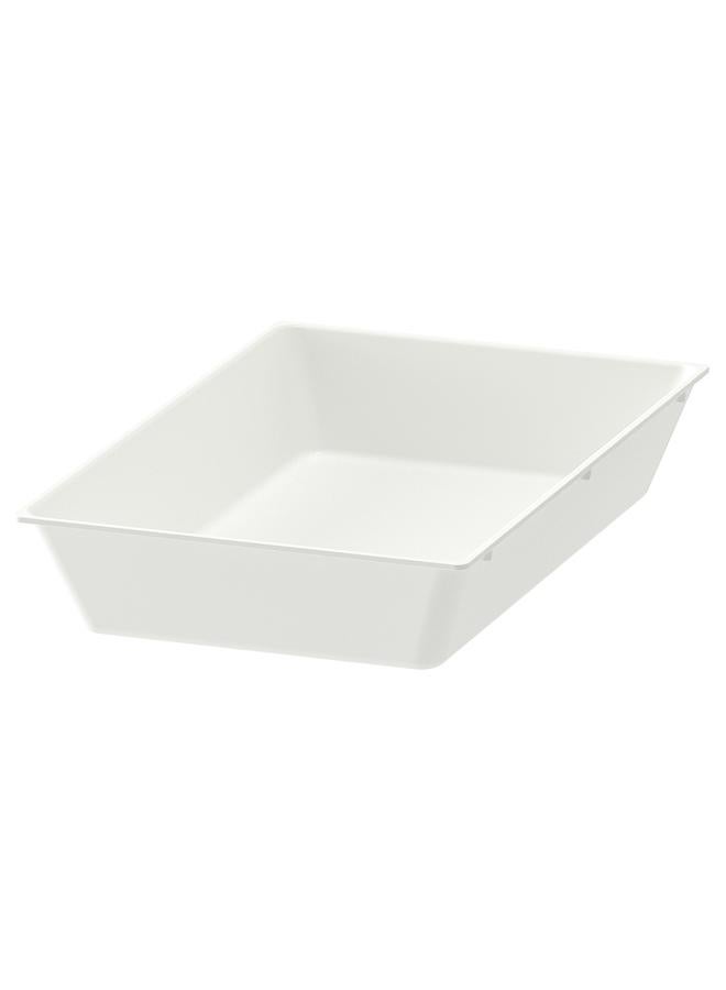 Utensil tray, white, 20x31 cm