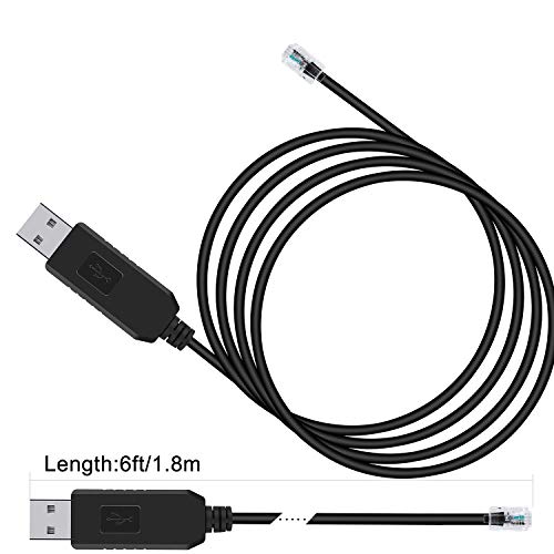Suamdoen FT231XS Motor Servotronix CDHD C7 Serial Cable USB to 4P4C RS232 Configuration Cable - Image 4
