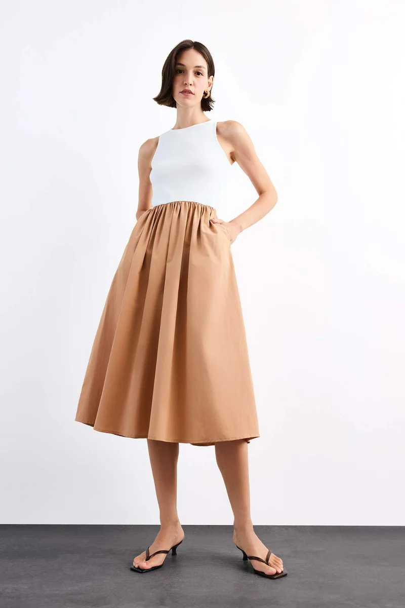 DeFacto Sleeveless Maxi Dress