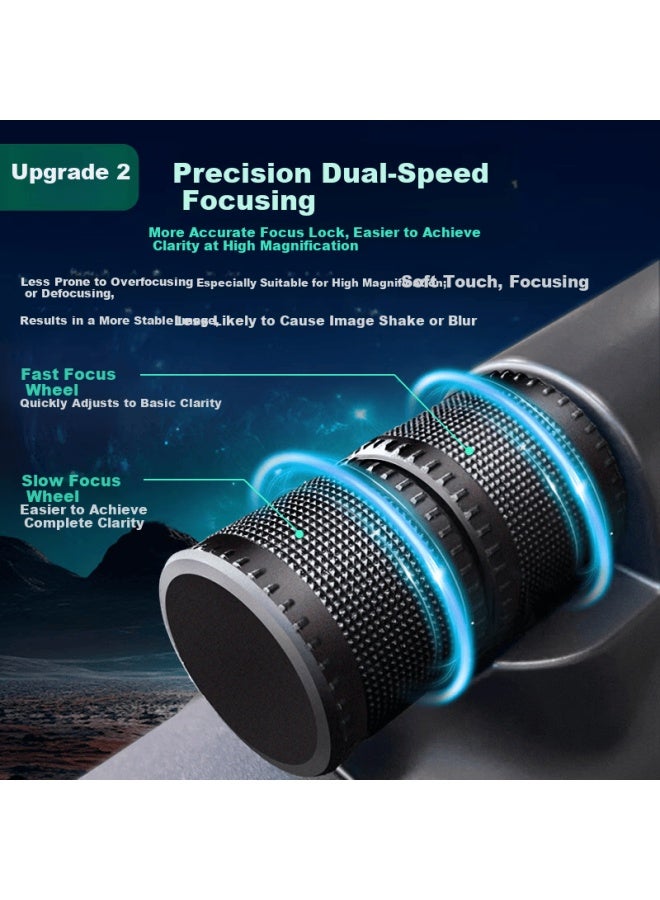 Saga Ed High-power Hd Monocular Telescope 60x Zoom Low-light Night Vision Professional Outdoor Birdwatching - Image 2