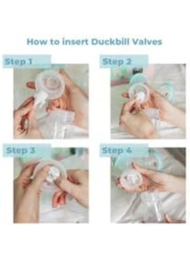 زومي Duckbill Valve - White Valve - Image 4