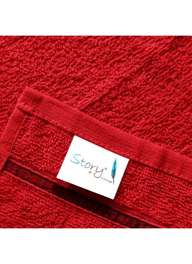 Story@Home Hand Towel | 450 GSM | Towel Set of 2 | Wine Red | 100% Cotton Towel Ultra Soft | Ideal as Kitchen Towel | 40 x 60 cm | Hand Towels for Men, Women & Kids | Perfect for Everyday Use - pzsku/Z1281373E13C6CD05F767Z/45/_/1738305763/a4ef07f1-564a-4a5e-8222-a7fec96511f2