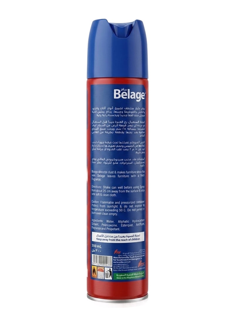 Belage بلج أثاث ملمع، 300 مل - رائحة منعشة - Image 2