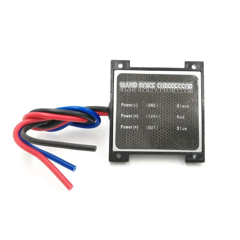 Mr.Ho 10 AMP 12V Car Audio Radio Amplifier Noise Suppressor and Stereo Filter with Ground Loop Isolator - Image 4