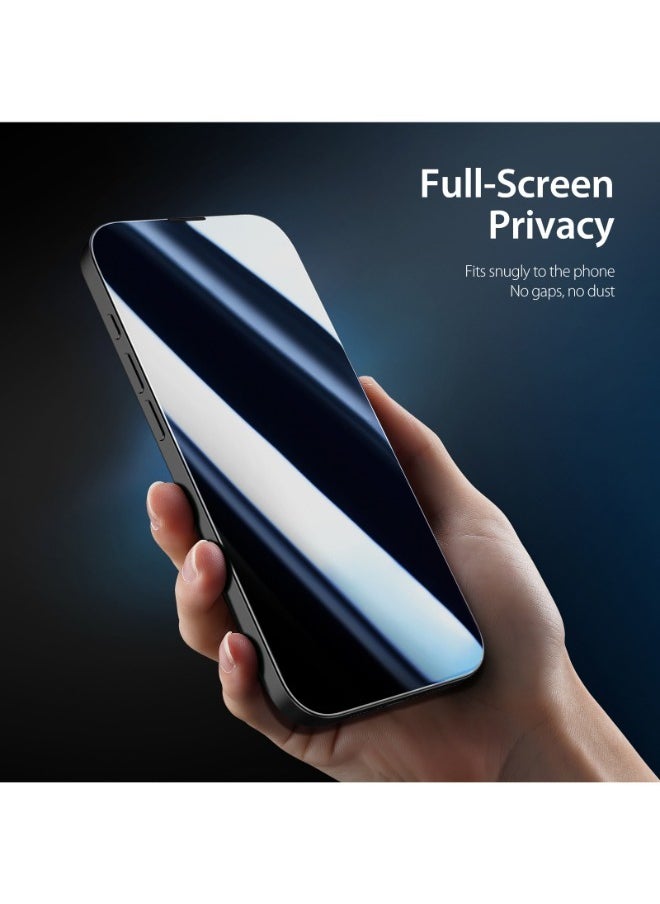 اي توب واقي شاشة سيراميك HD مضاد للتجسس لـ آيفون 14, (iPhone 14 ) لحماية الخصوصية (ضد البصمة) من A TOP, حماية قصوى للشاشة من الخدوش والكسر  - Image 5