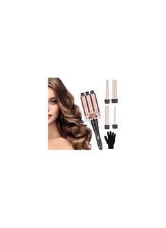 Piccasio Curling Wand Set, 5-IN-1 Hair Curler Iron, Professional Curling Wand Set, Instant Heat Up Hair Curler with 5 Interchangeable Ceramic Barrels (9-32mm), with Heat Protective Glove  - Image 1