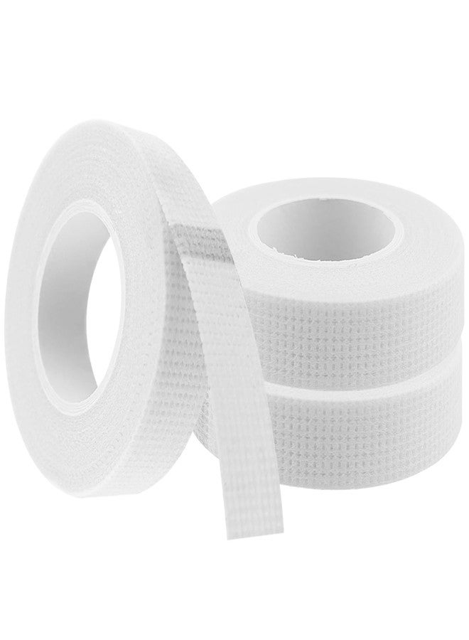 JUNSDUKE 3 Rolls Lash Tape, Adhesive Eyelash Tapes, Micropore Tape for Lash Extension Supplies, 9 m Each Roll (White) - Image 1