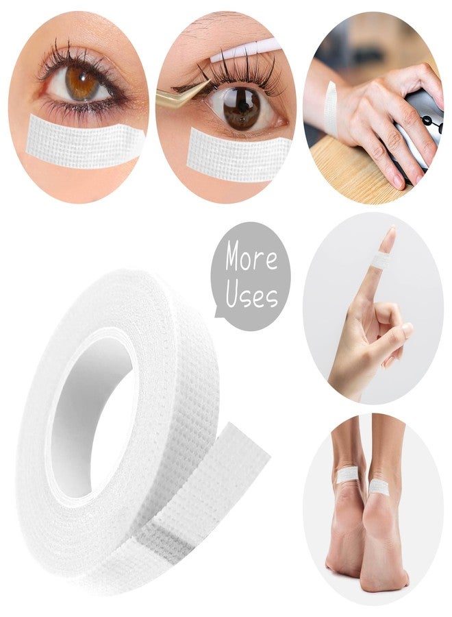 JUNSDUKE 3 Rolls Lash Tape, Adhesive Eyelash Tapes, Micropore Tape for Lash Extension Supplies, 9 m Each Roll (White) - Image 3