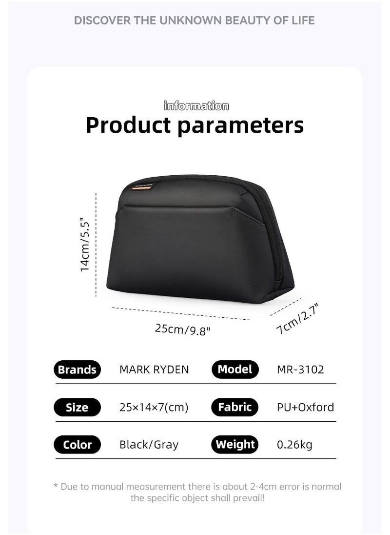 MARK RYDEN - MARK RYDEN MR3102 Large Capacity Fitness, Travel,Makeup Portable Waterproof Clutch Bag - Image 1