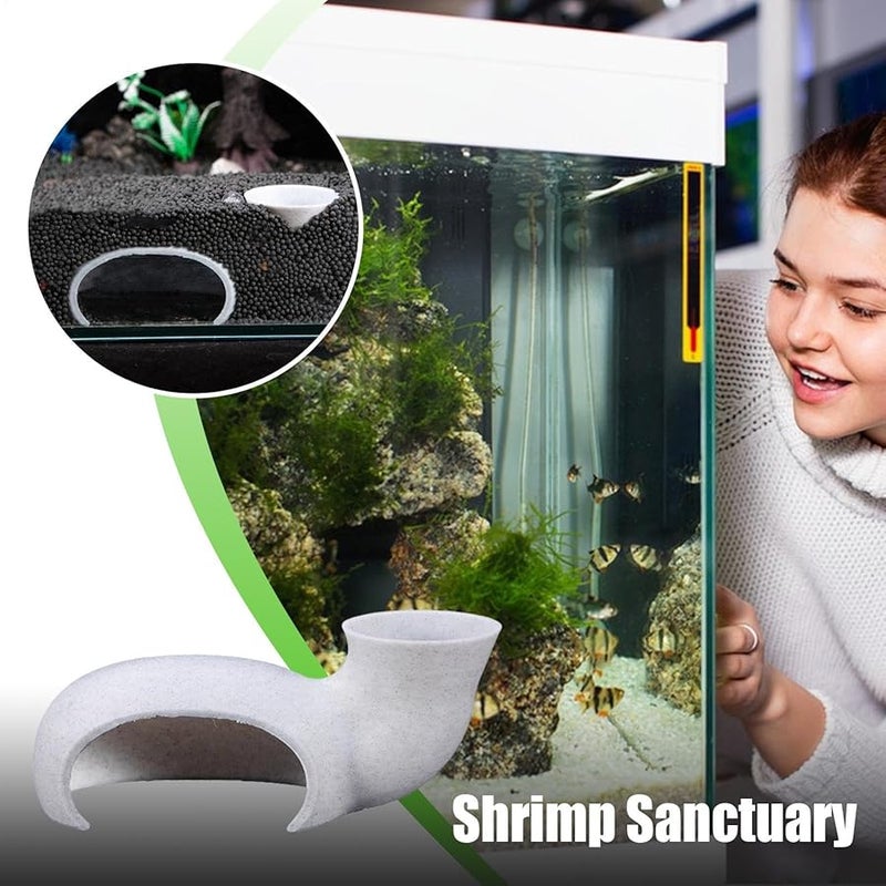 Aquarium Tunnel Cave Decorative Shrimp Shelter Fish Tank Hideout Style C - Image 3
