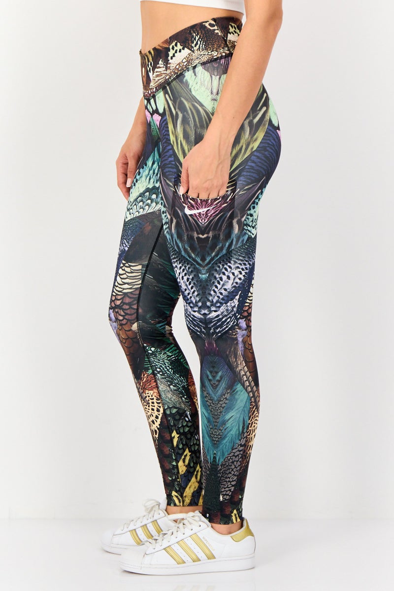 Nike Women Sportswear Fit Pull On Training Leggings, Multicolor - Image 4