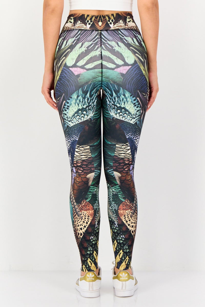 Nike Women Sportswear Fit Pull On Training Leggings, Multicolor - Image 2