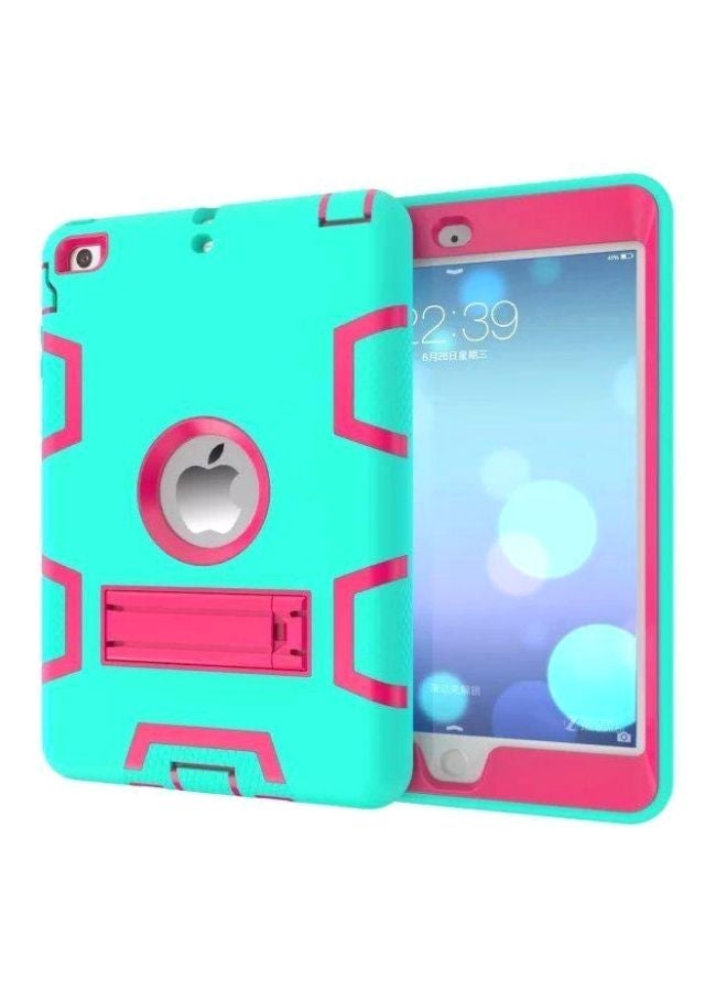 NIBEMINENT Protective Case Cover With Kickstand For Apple iPad Pro 9.7-Inch Green/Pink - Image 1