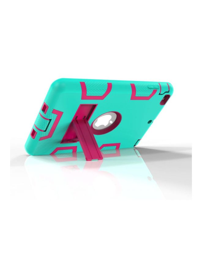 NIBEMINENT Protective Case Cover With Kickstand For Apple iPad Pro 9.7-Inch Green/Pink - Image 2