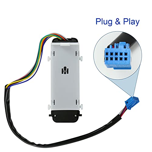 MOJTBE Power Window Master Switch Compatible with 2001-2005 Mercedes Benz C240 C320 2003-2007 C230 2006 2007 C280 C350 02-04 C32 AMG 05-06 C55 AMG Replace OE# 2038200110 Driver Side - Image 2