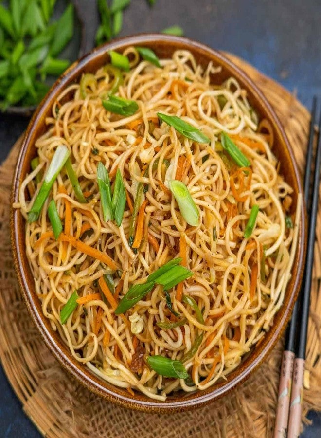 Aplenty® Chinese Veg Hakka Noodles | Not Fried | Air Dried | Oil Free | Ready To Eat - 200g - Image 4