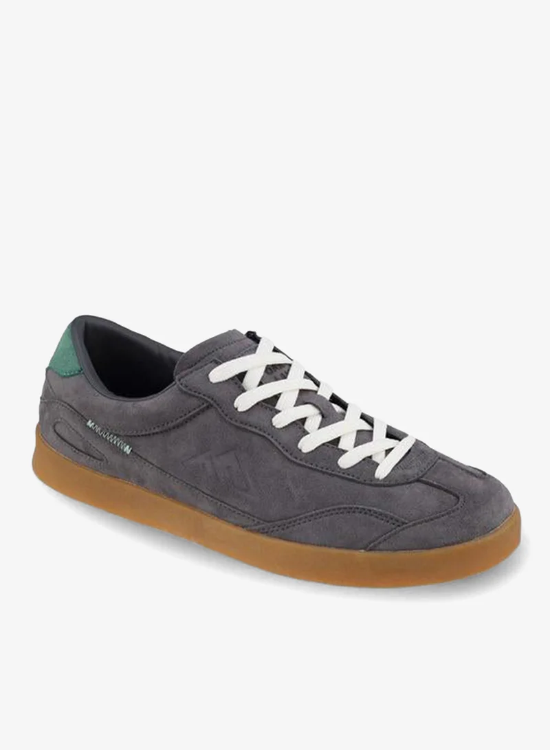 شو اكسبرس Men Suede Lace-Up Ankle Sneakers
